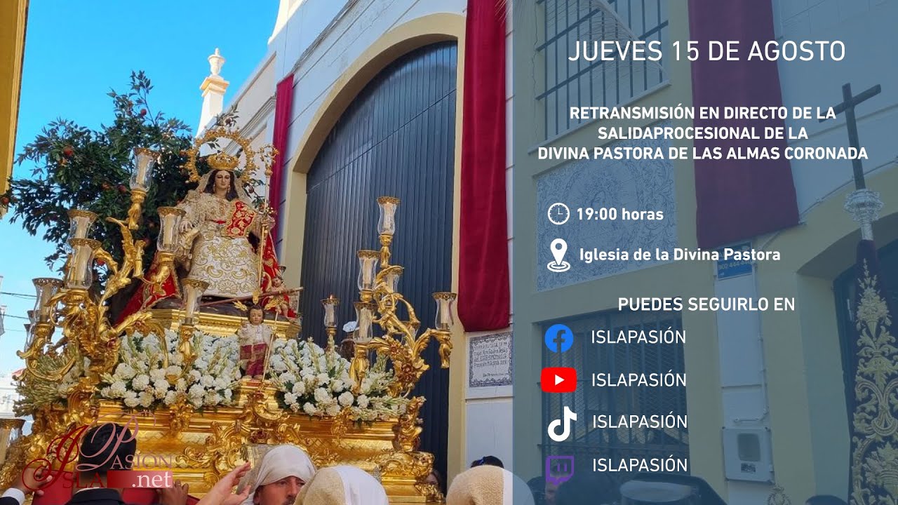 #DIRECTO | Salida procesional de la Divina Pastora de las Almas Coronada | 2024