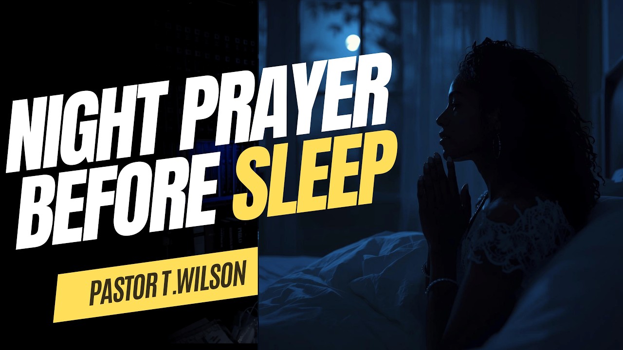 Night Prayer for Anxiety & Overthinking [Black Screen] | 1 Hour Sleep