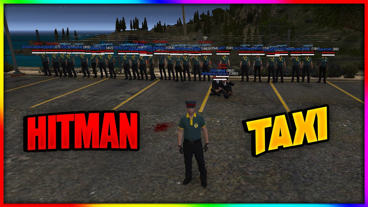 Taxi VS Hitman | Cine crezi că o să câștige? | RageMP B-HOOD