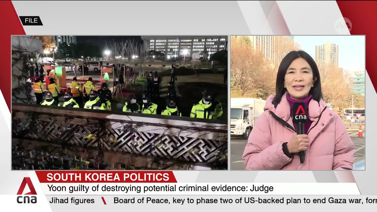 Former South Korean president Yoon found guilty, sentenced to 5 years' jail