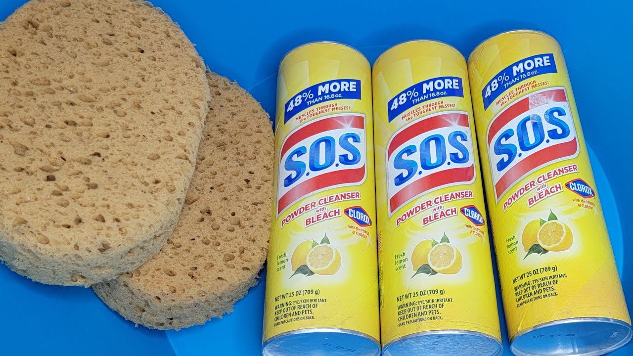 SOS Lemon Powder and Hot Water! Simple but so amazing!