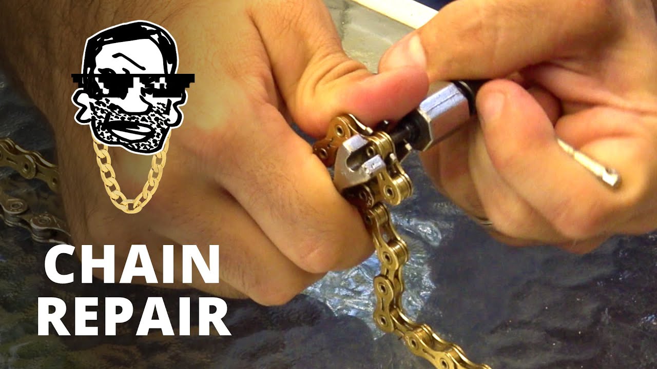 How to repair or replace a MTB chain