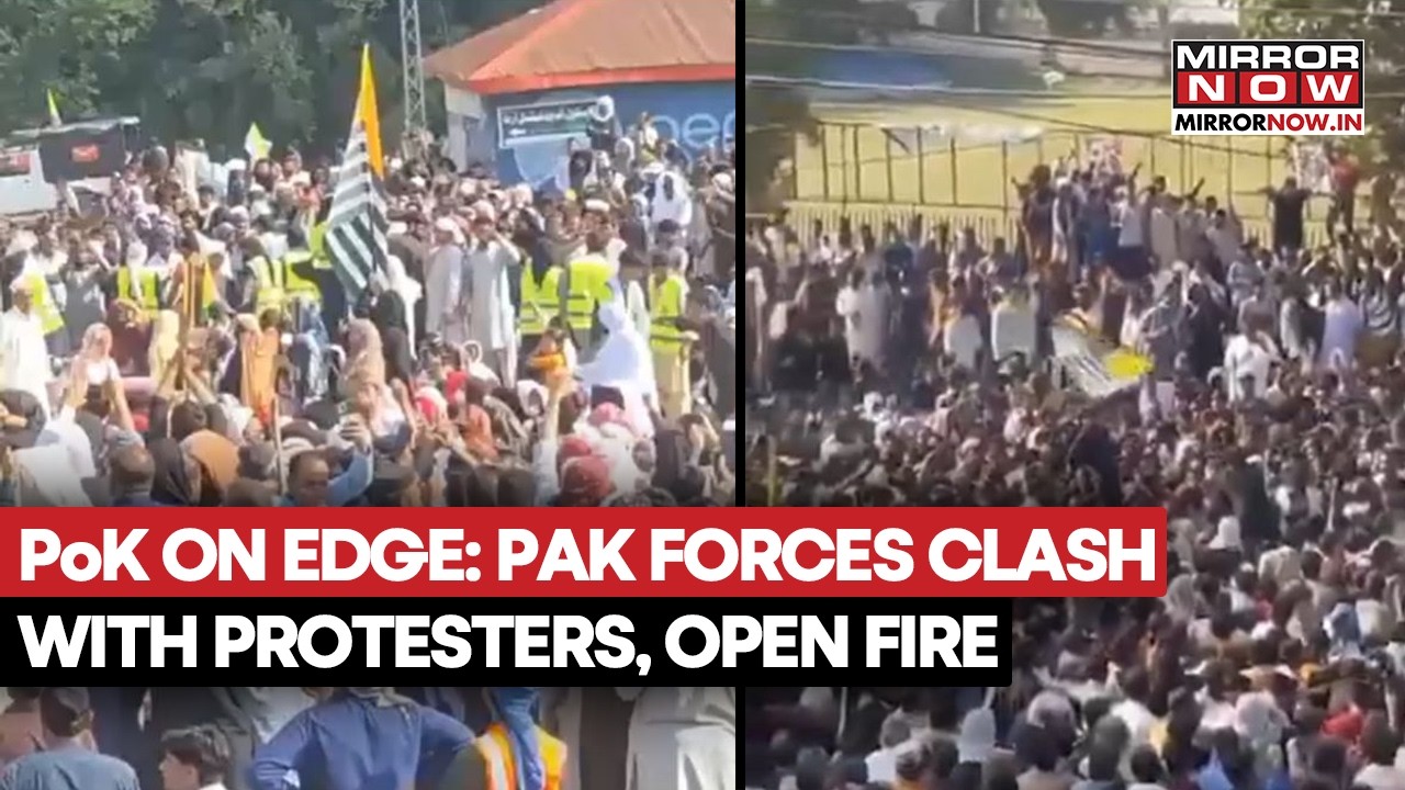 PoK Burns: Pakistan Forces Clash With JAAC Protesters, Open Fire, Lathi-Charge, Death Toll Nears 80
