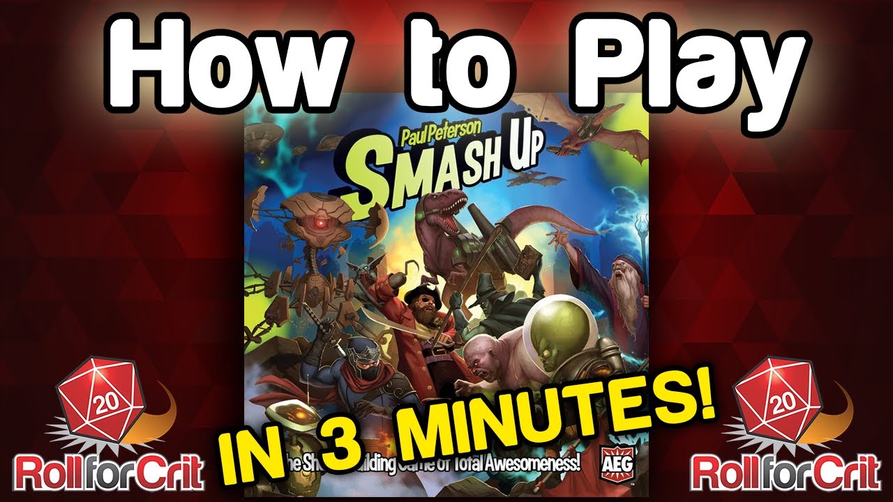 Как играть в Smash Up | Бросай на крит