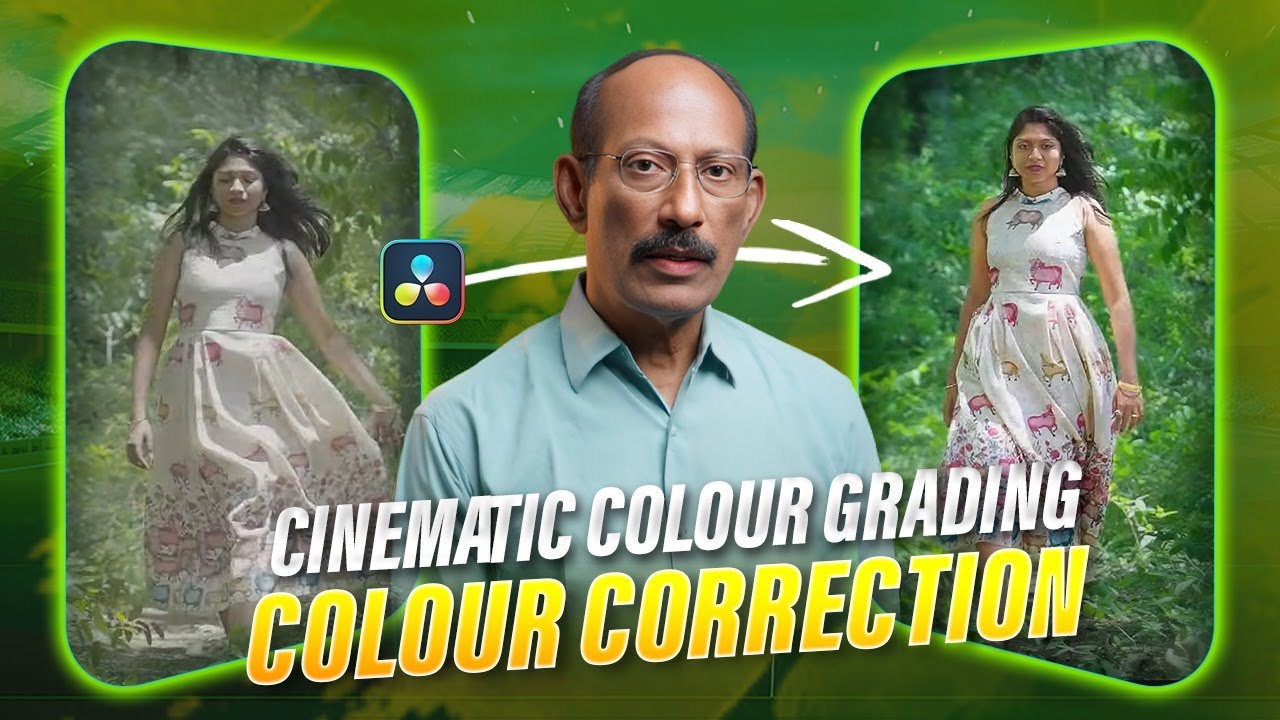 Cinematic colour grading/ colour correction sony  Slong 3 shooting