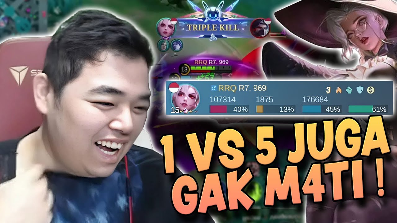 ALICE REVAMP CARA MAINNYA BEDA BANGET !? PAKE ITEM TANK DAMAGE NYA TETAP SAKIT !! #MLBB