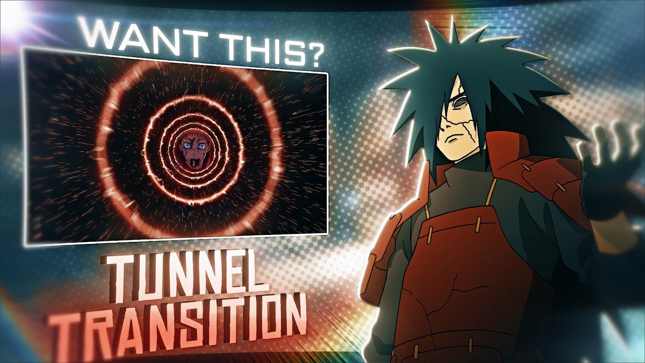 How to make 3D Tunnel Transition like Me on Alight motion - AMV Tutorial!