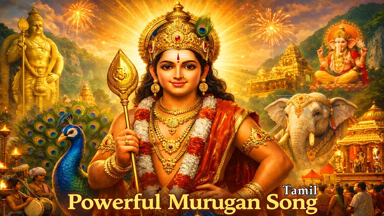 அழகென்ற சொல்லுக்கு முருகா | Powerful  Murugan Song Tamil | Vel Vel Muruga | Powerful Utsava Song