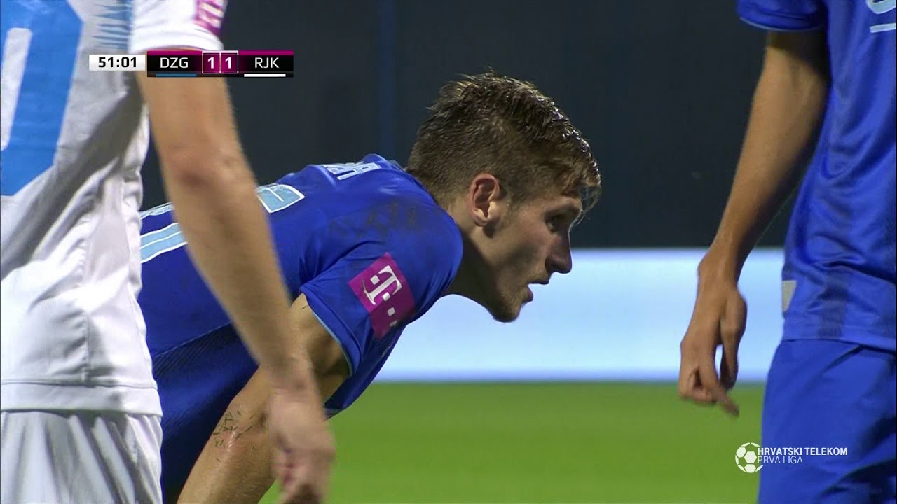 Dinamo - Rijeka 1:1 - 6. kolo 2018./2019.