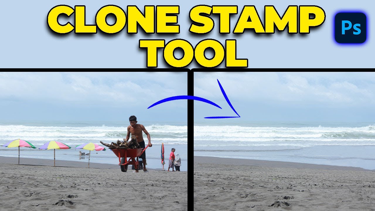 Photoshop 2024 Dersleri- Clone Stamp Tool- Klonlama Aracı