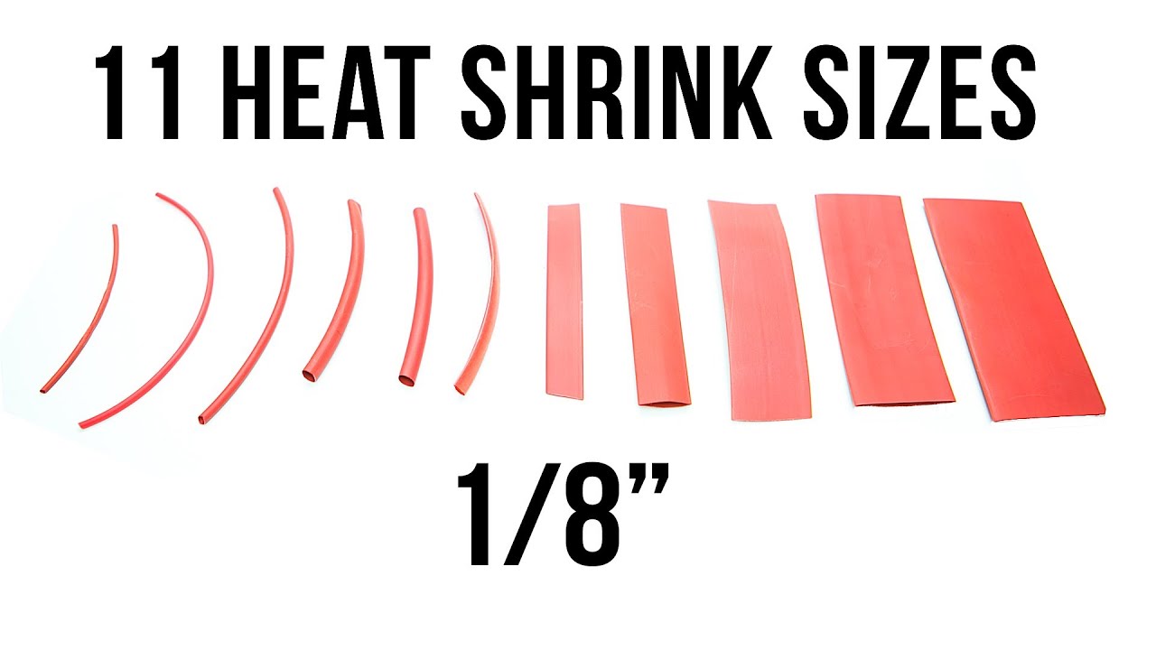 Heat Shrink Size - 1/8