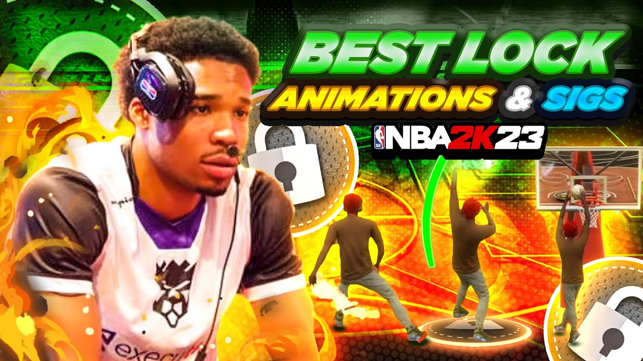 BEST JUMPSHOT & SIGS/ANIMATIONS FOR LOCKDOWN DEFENDERS in NBA 2K23!