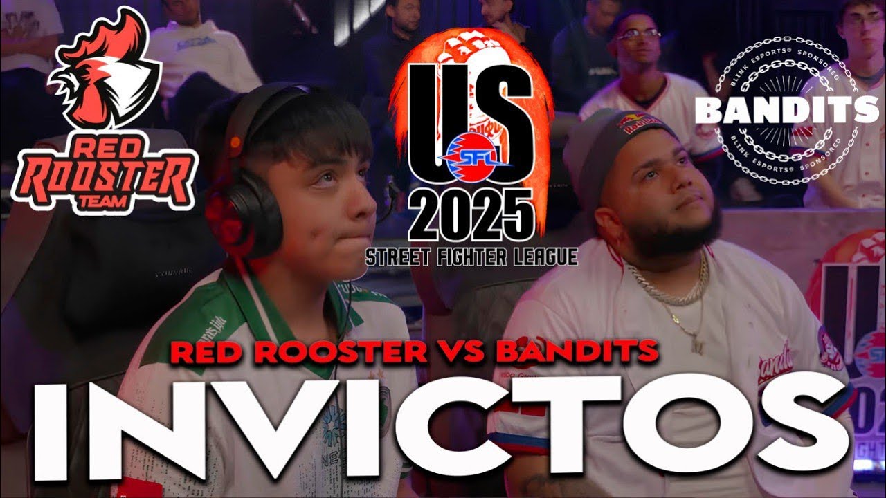 MenaRD y Bandits IMPARABLES  en la SFL US 2025 | MENA VS CRAIME | STREET FIGHTER 6