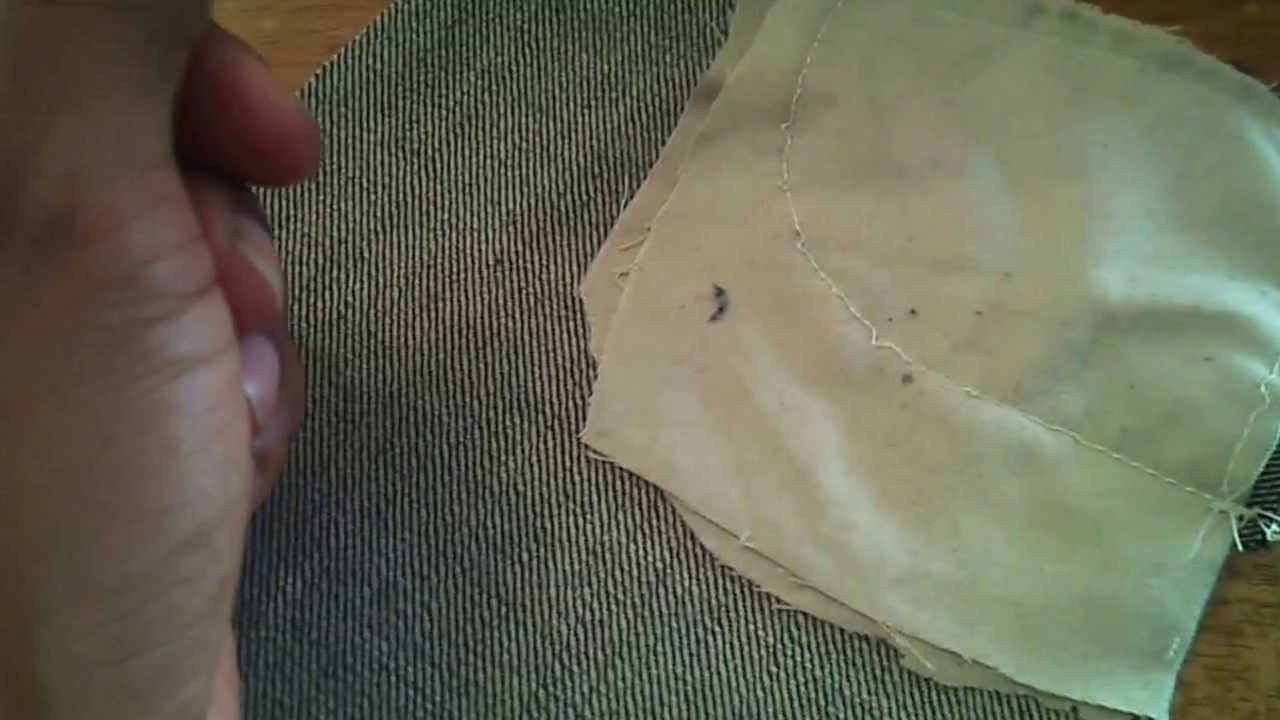 How to sew an inset pocket into a garment