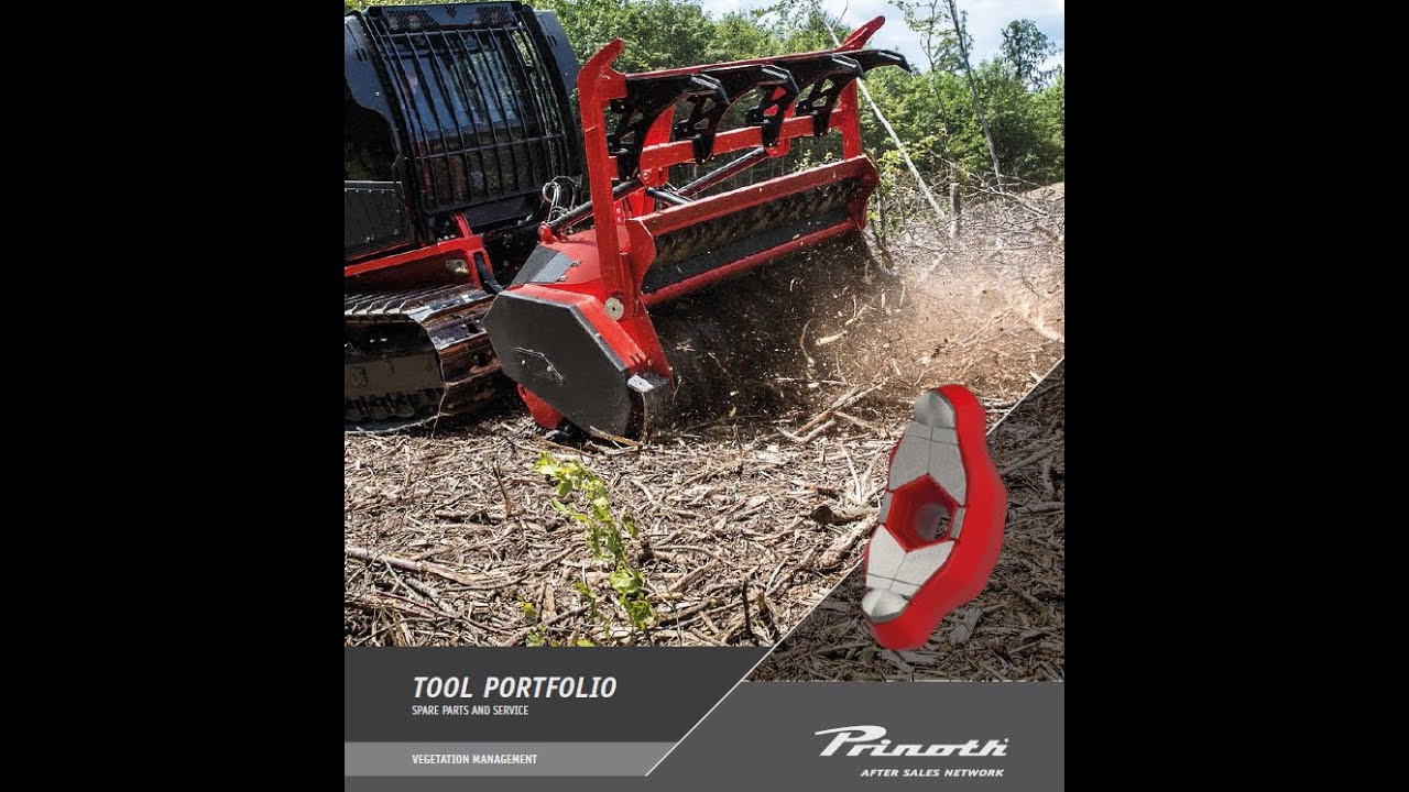 PRINOTH Vegetation Management - Tool portfolio