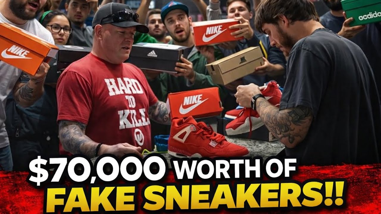 $70,000 Worth of FAKE SNEAKERS!!!