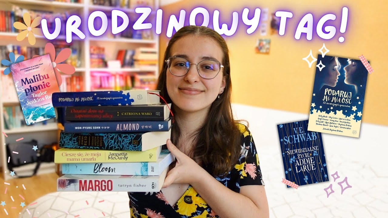 urodzinowy BOOK RECOMMENDATION TAG! 🎂 &bull; moje polecenia książkowe 📖✨