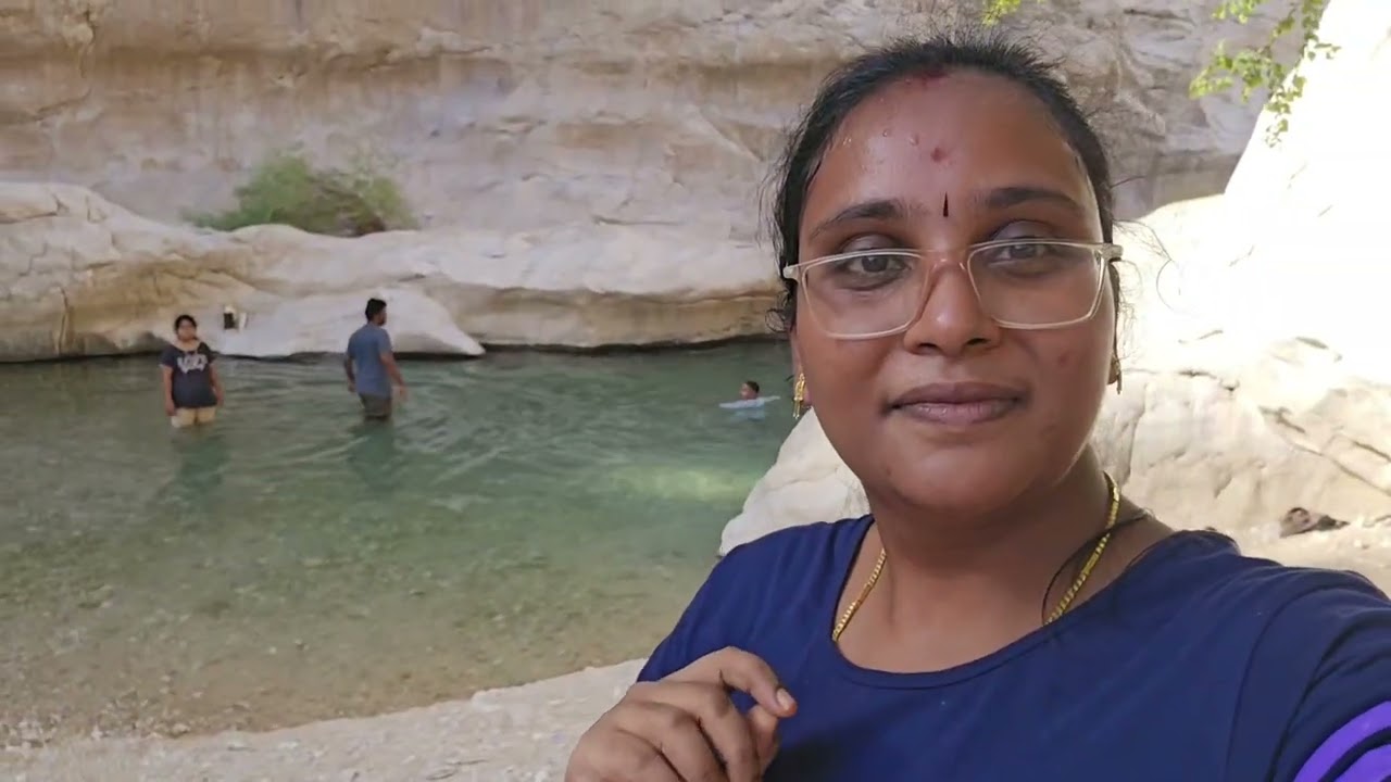 Weekend trip to wadi bani khalid trip from muscat #muscat #oman #telugu #weekend #viral #vlog #trip 