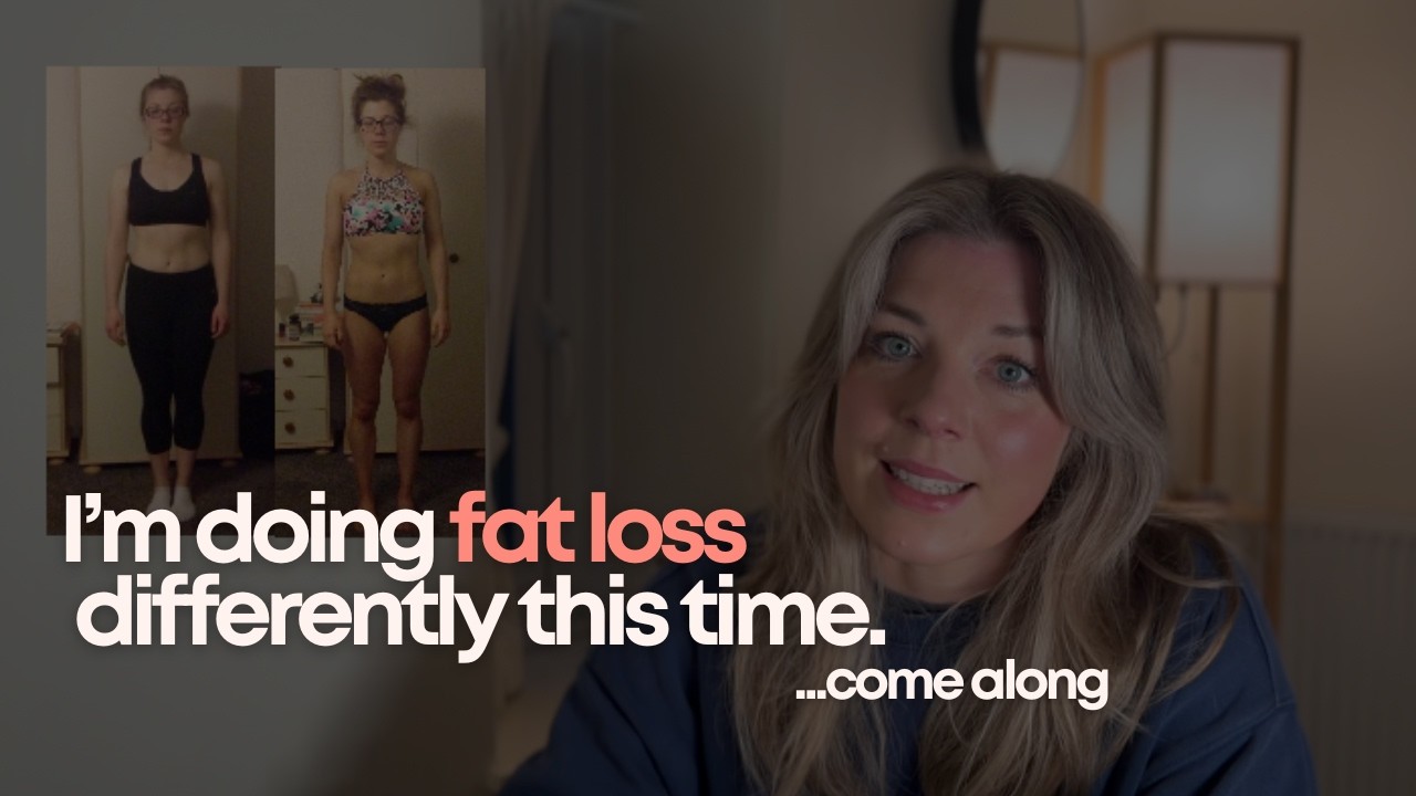 I'm doing fat loss differently this time... come along.