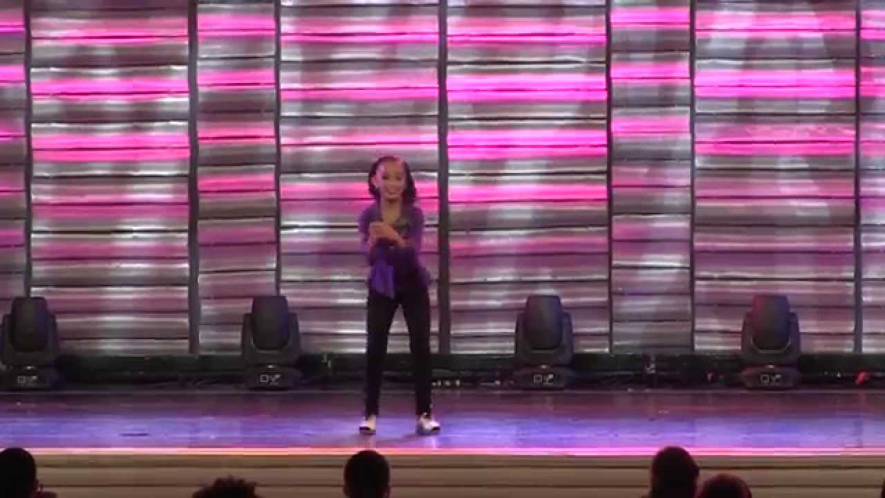 Ava Brooks (Age 9)  - 2014 A Capella Tap Solo - Rhythm Is My Business