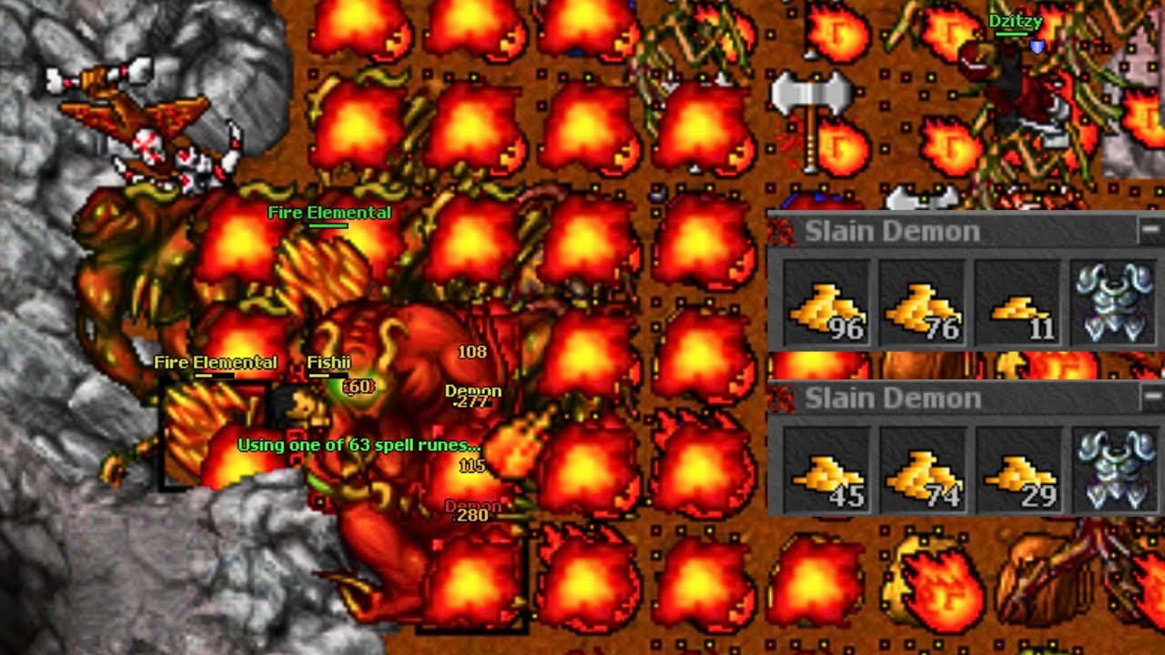 EK 121 & MS 164 vs GOROMA DEMONS [INSANE LOOT] (Part II) (Refugia 2006 7.81)