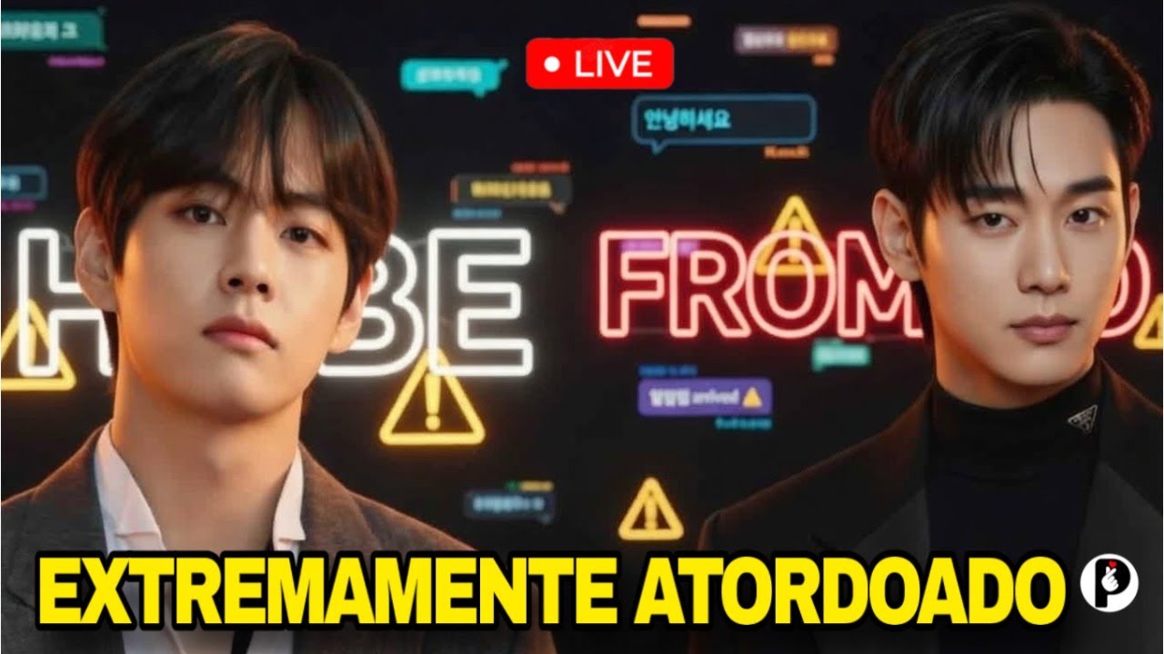 AO VIVO CASO KIM SOO HYUN FROMBIO DERRETE / V BTS ESCANDALO COM MIN HE JIN EX NEW JEANS