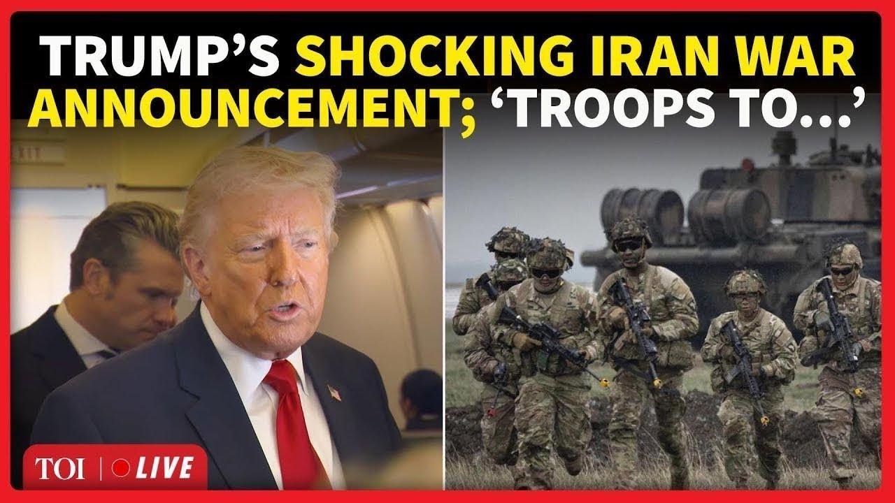 Trump Briefing: &lsquo;US Troops Will Invade&hellip;&rsquo;: American President&rsquo;s Shocking Iran War Announcement