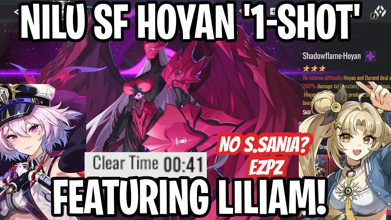 Nilu & Liliam Shadowflame Hoyan Auto Team - 45 Second Clears [Etheria: Restart]