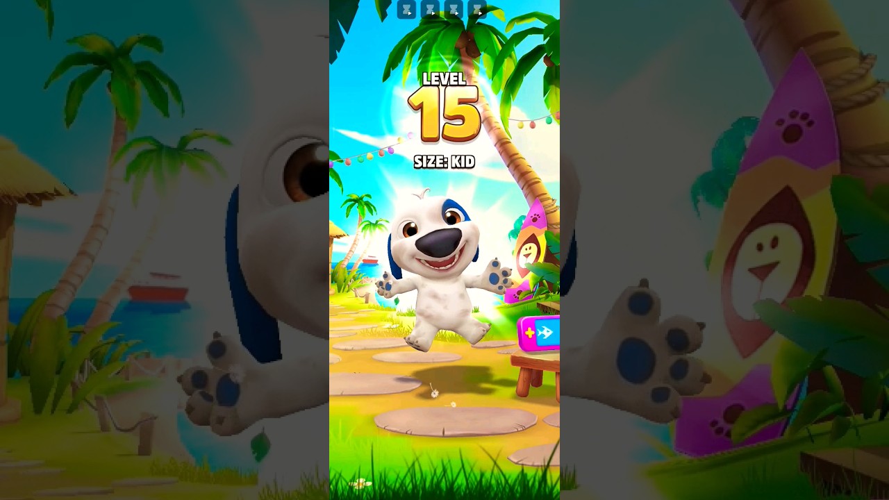 My Talking Hank Grow Up Level 15 😱😱😱😱😱#shorts #youtubeshorts #talkinghank #funnyshorts #viral #tom