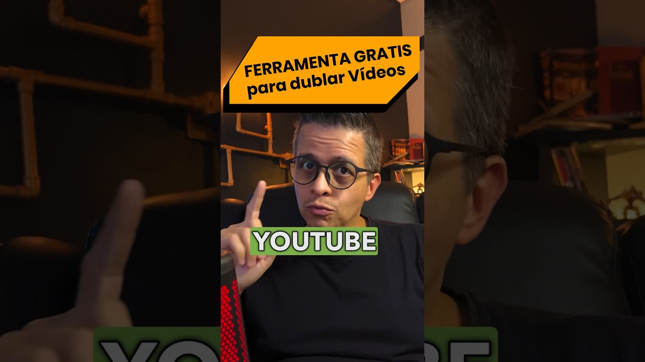 Como dublar qualquer v&iacute;deo do YouTube para portugu&ecirc;s #chatgpt #intelig&ecirc;nciaartificial #ferramentaIA