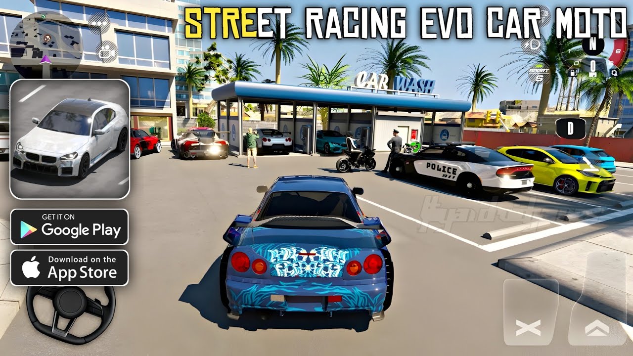 Street Racing EVO Car & Moto Gameplay Walkthrough (Android/iOS)