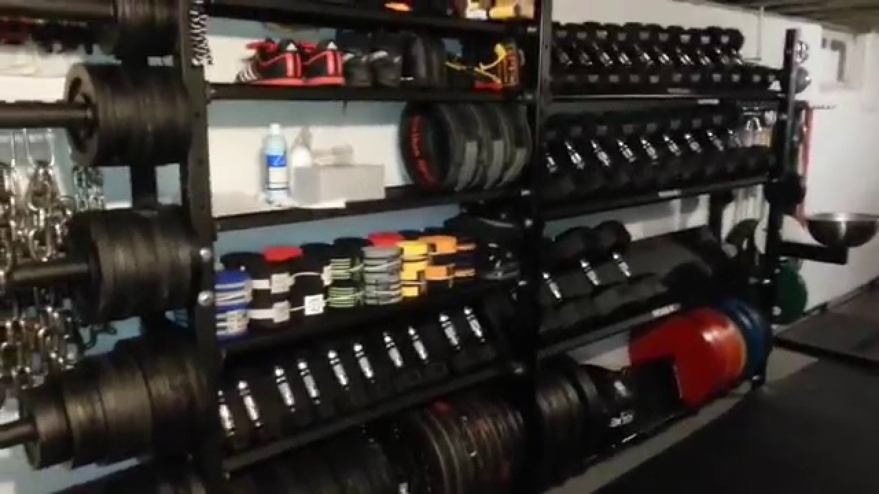 4th Evolution of Epic Rogue Home Basement Powerlifting Gym