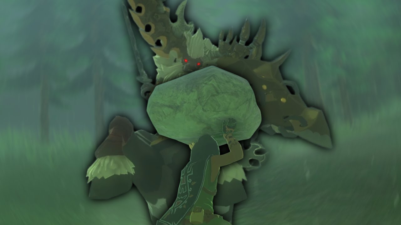 Can you Beat a Lynel with Just a Rock? (TOTK)