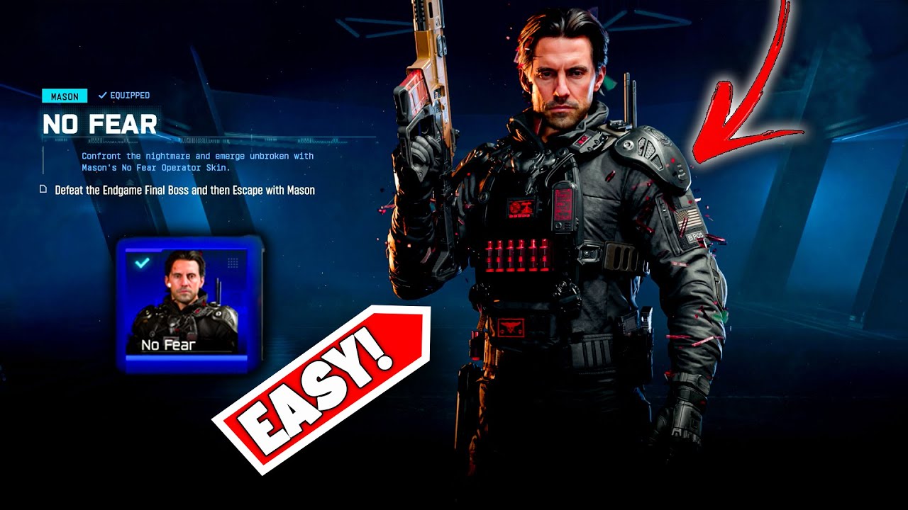 Как разблокировать скин оперативника «NO FEAR» в COD Black Ops 7 ЛЕГКО!