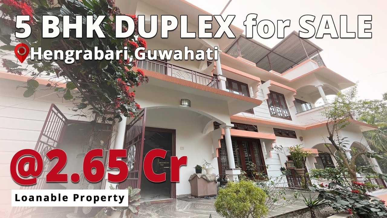 5 Bedroom duplex with land for sale in Hengrabari | Guwahati (property tour) call 7002475874.