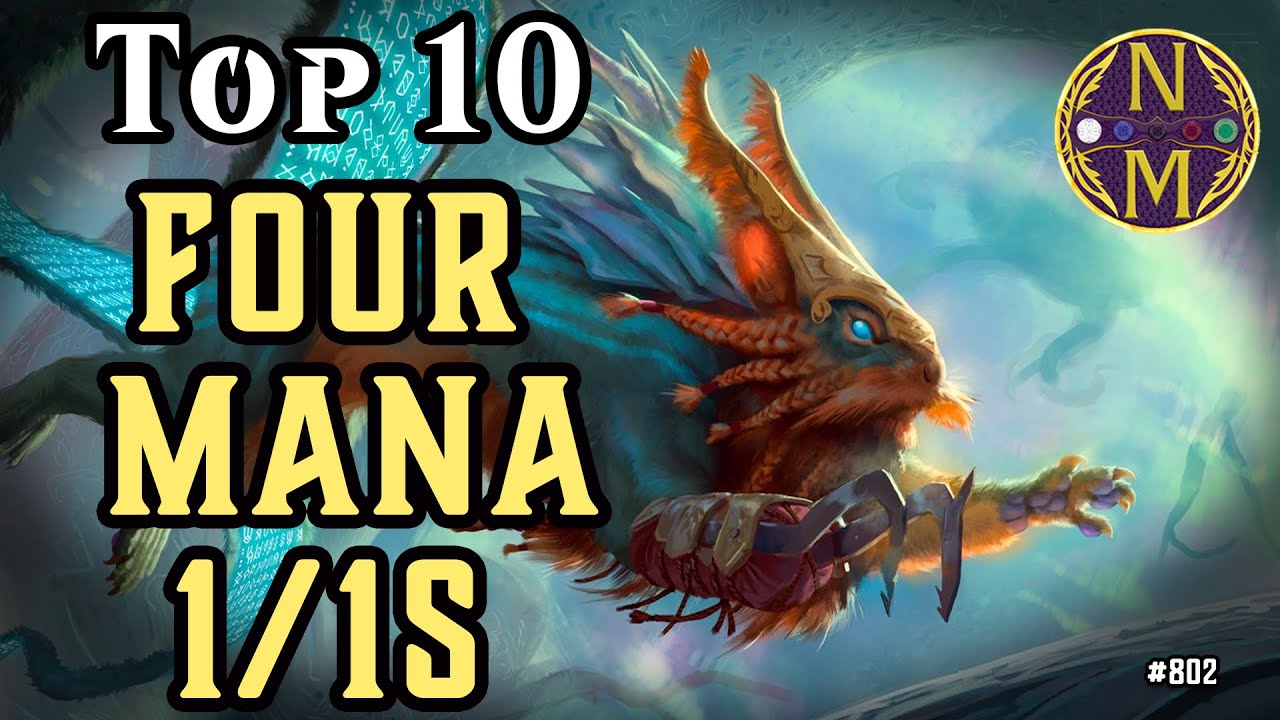 MTG TOP 10: The BEST Creatures with the WORST Stats! | 4-mana 1/1s | Magic: the Gathering