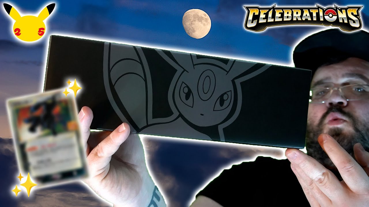 Pokemon 25th Anniversary Umbreon Gold Star Collection Box Opening! | Pokemon TCG