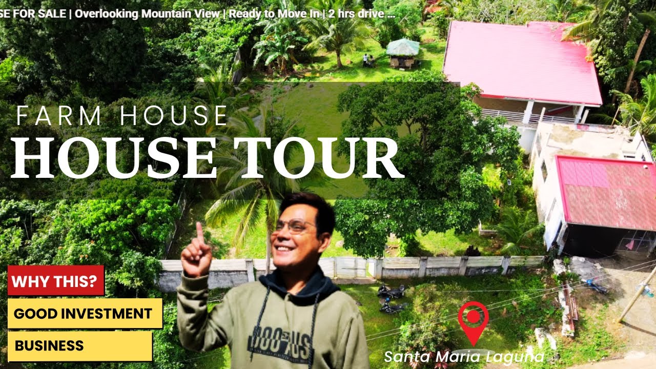 FARM HOUSE FOR SALE | Overlooking Mountain View | Ready to Move In | 2 hrs drive from Taguig