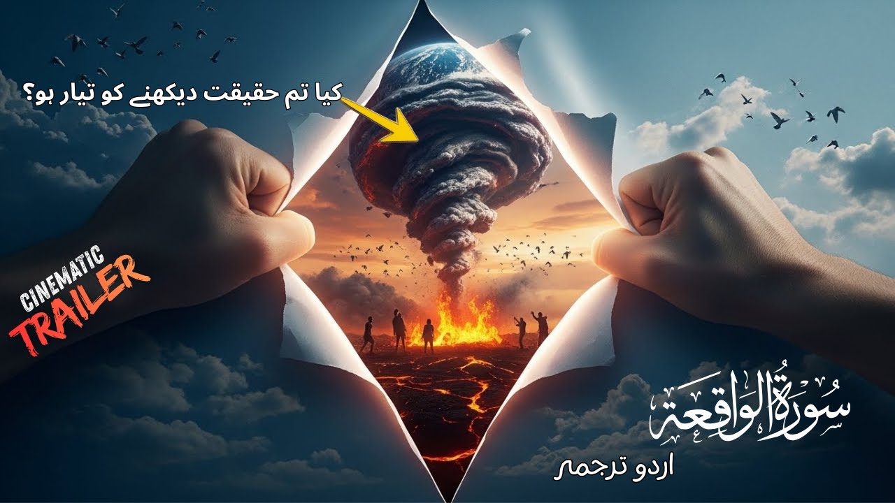Surah Waqiah Cinematic Trailer – Akhirat Ke Hairat Angaiz Manzar