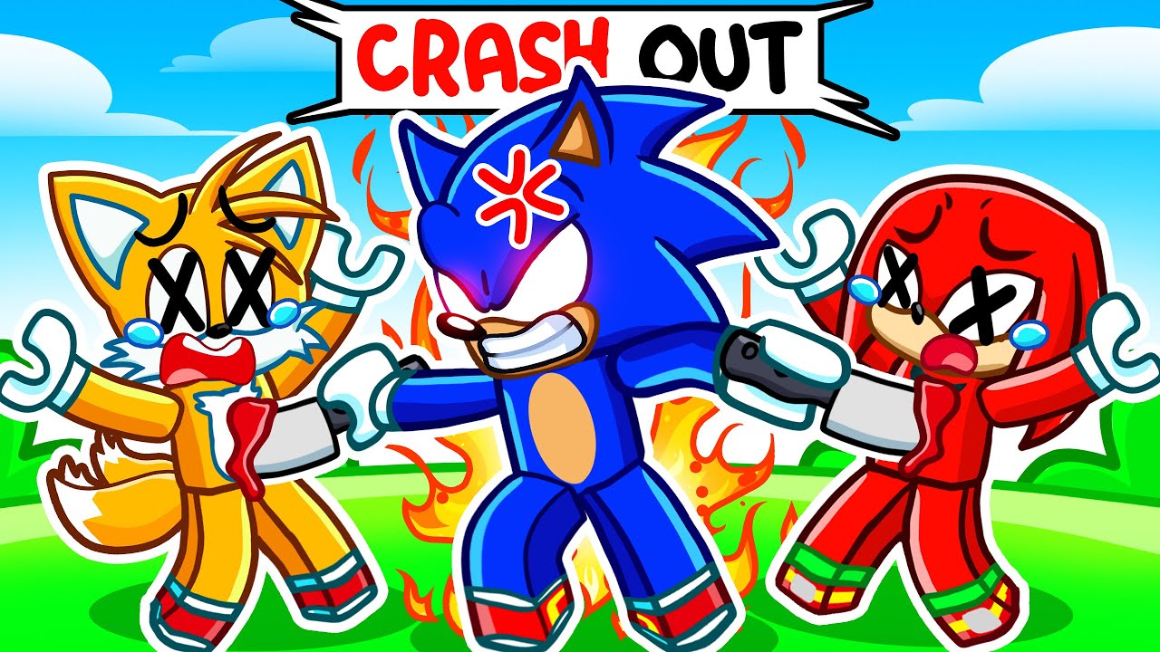 Sonic CRASHES OUT In Roblox Snapchat!