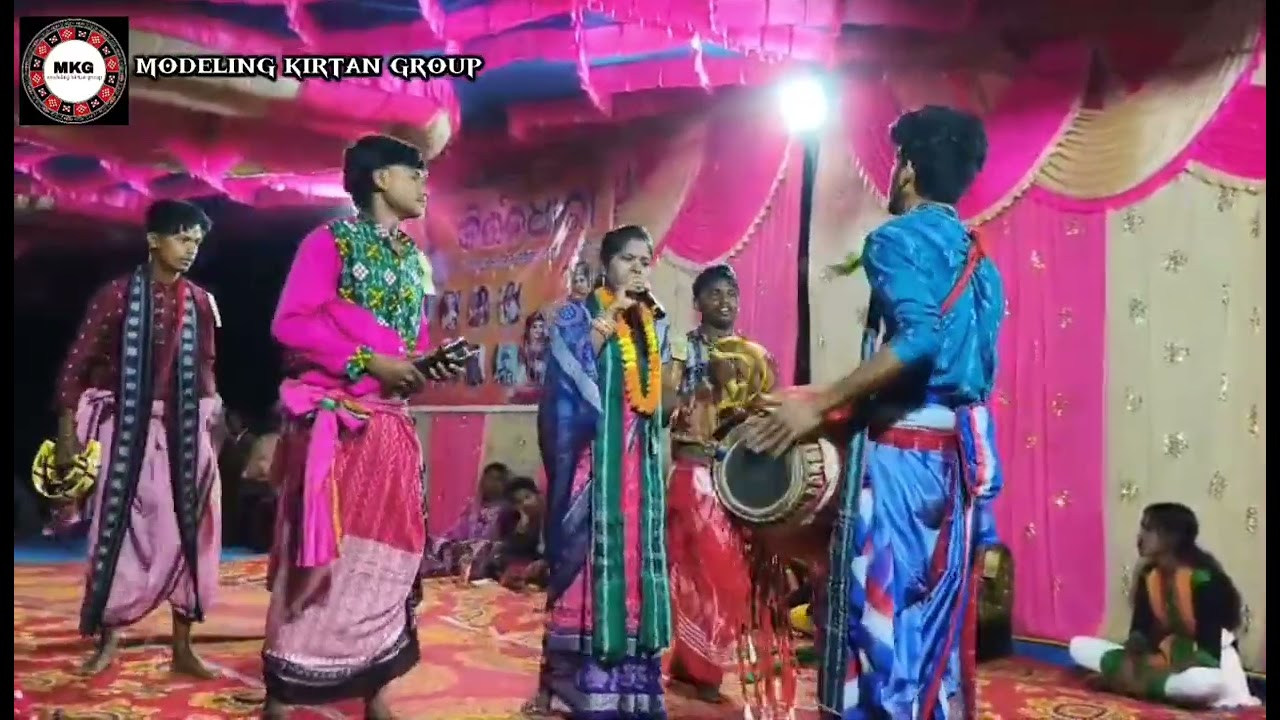 Odia kirtan | RADHA JHURI MARE RADHA JHURI MARE KANDHEI PAI | chandrama sahu & patel bahak  video...