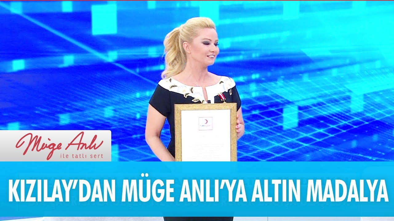 Kızılay'dan Müge Anlı'ya altın madalya! - Müge Anlı ile Tatlı Sert 12 Haziran 2017 - atv