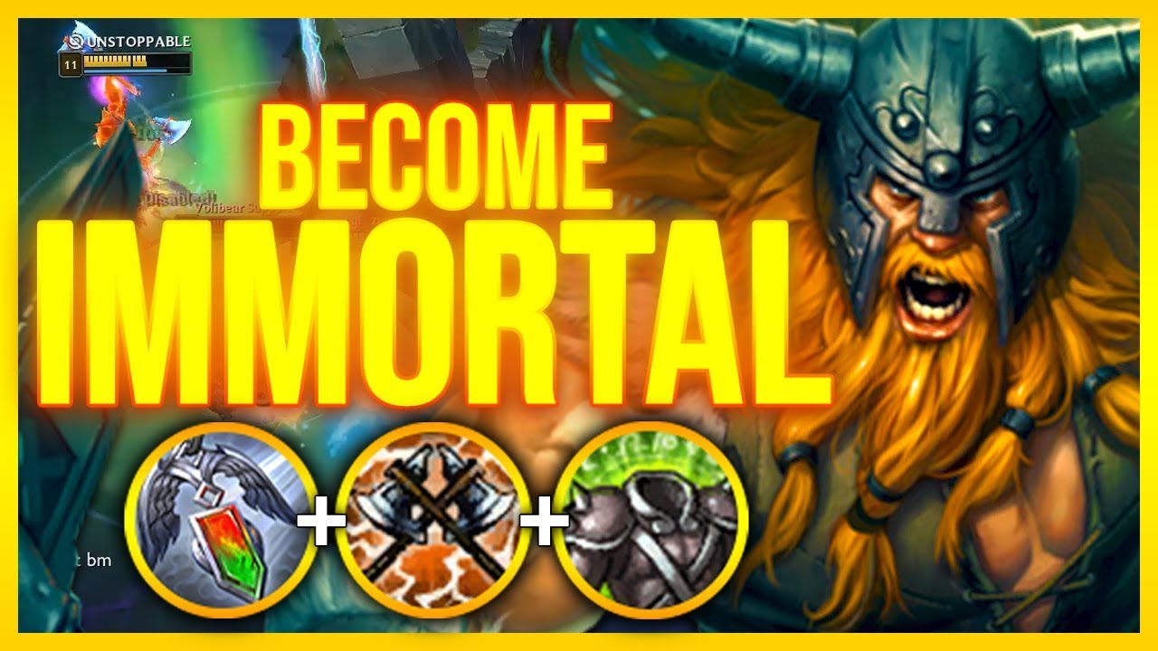 BECOME IMMORTAL WITH THIS NEW OLAF BUILD! - HOW TO DOMINATE EP. 57