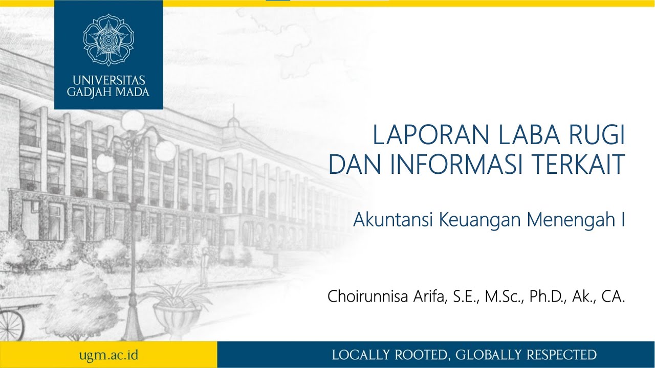 AKM I.2. Laporan Laba Rugi