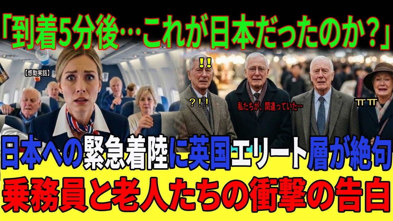 【海外の反応】「日本はただの島国だと…」見下していたドイツ人美女CA。台風で不時着し、日本の空港で見た光景に絶句！→「ここに永住したい」