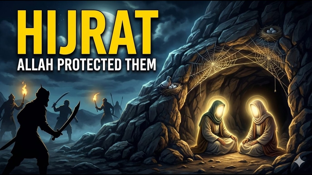 Hijrah of Prophet Muhammad (PBUH) | Makkah to Madinah Journey | Cave of Thawr Miracle | Islamic