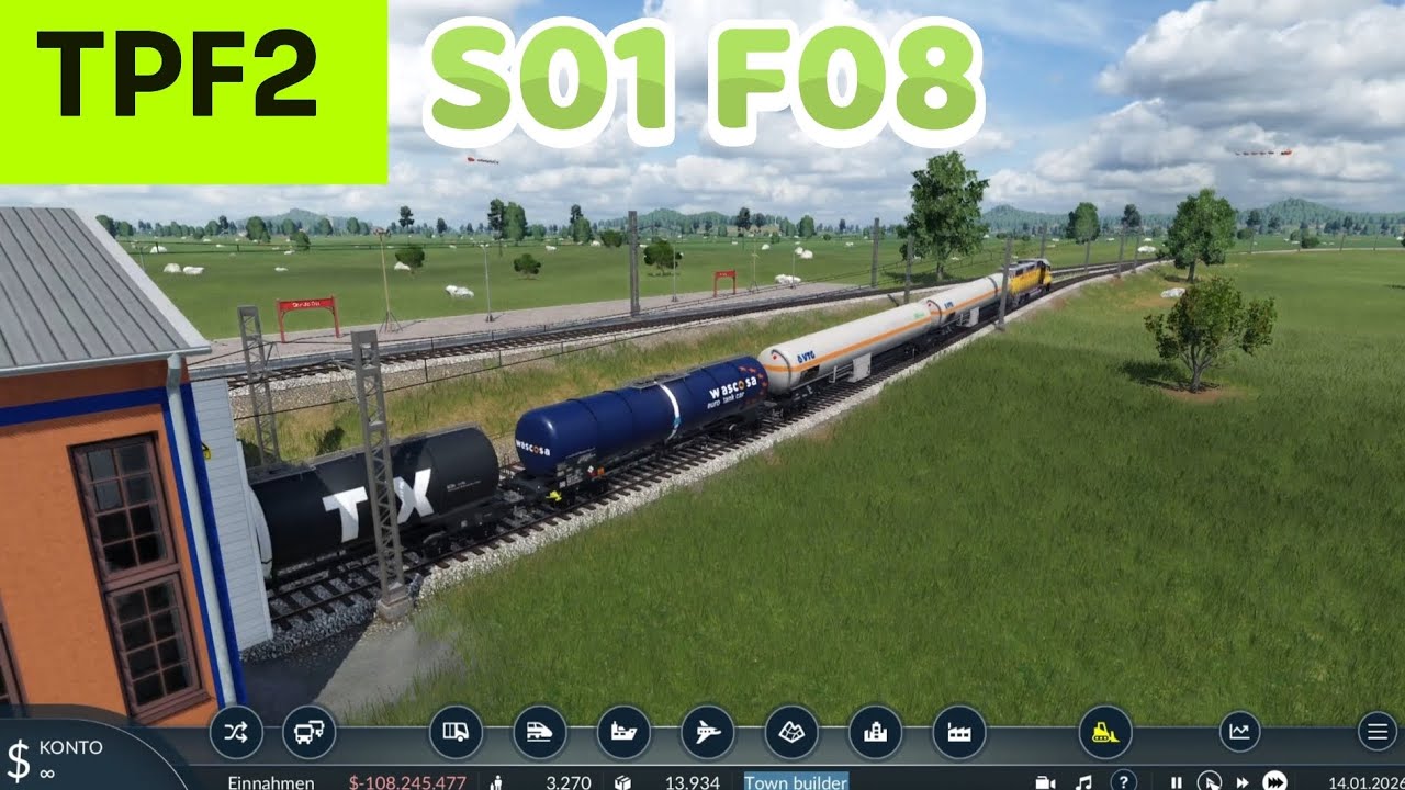 TPF2 S01 F08: Von Dampfloks, Rohöl und Kesselwagen. 