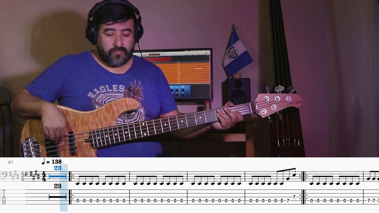 La casa de Dios (En vivo desde Perú) - Danilo Montero - Cover de bajo - Partitura/Tablatura