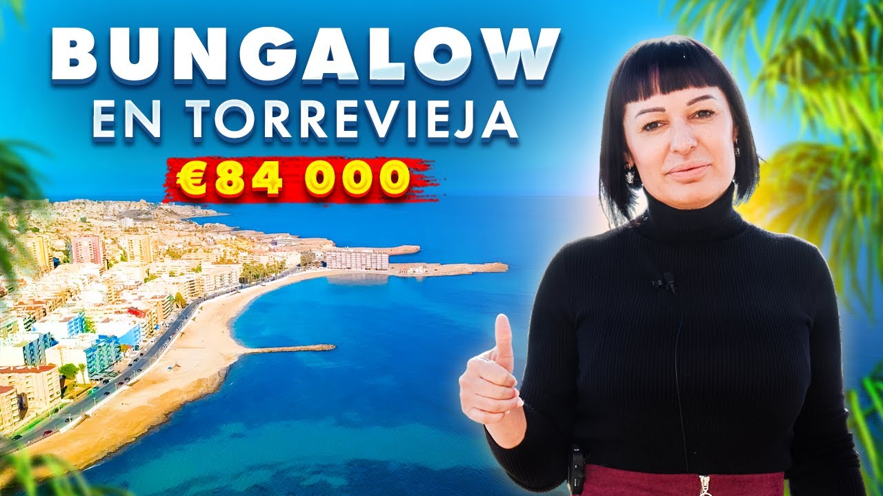 Comprar Casa. Bungalow en Torrevieja con 2 dormitorios a menos de 500 m de la playa | 84 000