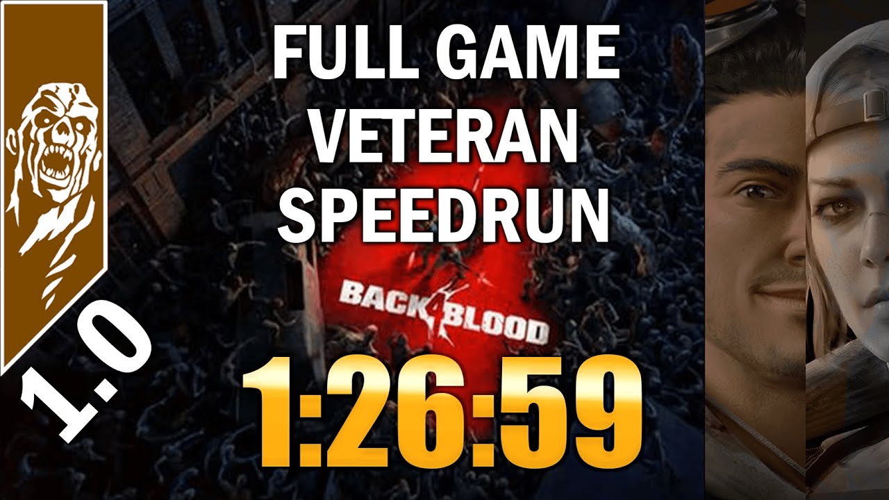 3 WORLD RECORDS in ONE RUN!? Back 4 Blood Speedrun (Patch 1.0)